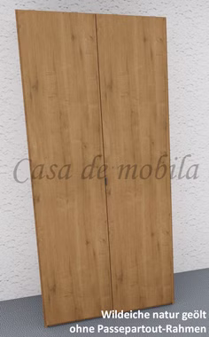 Kleiderschrank 2türig COLORADO 121x216x60cm Massivholz natur geölt von Casademobila Goslar Kleiderschrank 2türig COLORADO 121x216x60cm Massivholz natur geölt von Casademobila Goslar