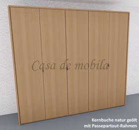 Kleiderschrank 5türig COLORADO 237x216x60cm Massivholz natur geölt von Casademobila Goslar Kleiderschrank 5türig COLORADO 237x216x60cm Massivholz natur geölt von Casademobila Goslar