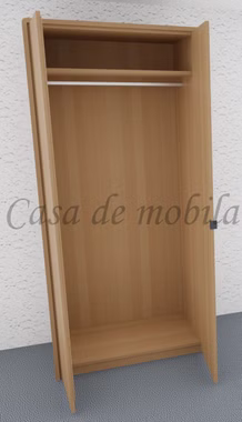 Kleiderschrank 2türig COLORADO 96x216x60cm Massivholz natur geölt von Casademobila Goslar Kleiderschrank 2türig COLORADO 96x216x60cm Massivholz natur geölt von Casademobila Goslar