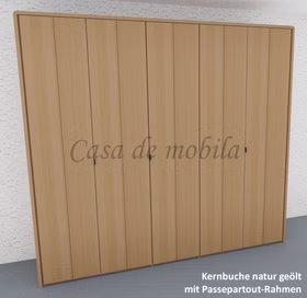 Kleiderschrank 5türig COLORADO 237x216x60cm Massivholz natur geölt von Casademobila Goslar Kleiderschrank 5türig COLORADO 237x216x60cm Massivholz natur geölt von Casademobila Goslar