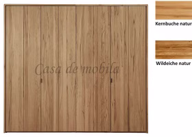 Kleiderschrank 4türig COLORADO 190x216x60cm Massivholz natur geölt von Casademobila Goslar Kleiderschrank 4türig COLORADO 190x216x60cm Massivholz natur geölt von Casademobila Goslar