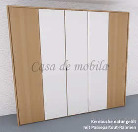 Kleiderschrank 5türig COLORADO 237x216x60cm Massivholz natur geölt von Casademobila Goslar Kleiderschrank 5türig COLORADO 237x216x60cm Massivholz natur geölt von Casademobila Goslar