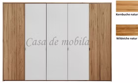 Kleiderschrank 5türig COLORADO 237x216x60cm Massivholz natur geölt von Casademobila Goslar Kleiderschrank 5türig COLORADO 237x216x60cm Massivholz natur geölt von Casademobila Goslar