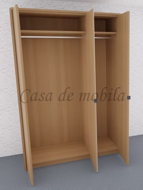 Kleiderschrank 3türig COLORADO 183x216x60cm Massivholz natur geölt von Casademobila Goslar Kleiderschrank 3türig COLORADO 183x216x60cm Massivholz natur geölt von Casademobila Goslar