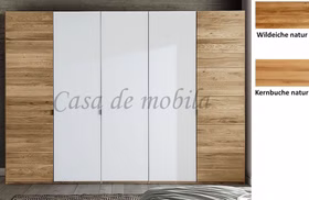 Kleiderschrank 5türig COLORADO 302x235x60cm Massivholz natur geölt von Casademobila Goslar Kleiderschrank 5türig COLORADO 302x235x60cm Massivholz natur geölt von Casademobila Goslar