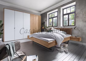 Kleiderschrank 3türig COLORADO 183x235x60cm Massivholz natur geölt von Casademobila Goslar Kleiderschrank 3türig COLORADO 183x235x60cm Massivholz natur geölt von Casademobila Goslar