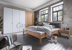Kleiderschrank 3türig COLORADO 183x235x60cm Massivholz natur geölt von Casademobila Goslar Kleiderschrank 3türig COLORADO 183x235x60cm Massivholz natur geölt von Casademobila Goslar