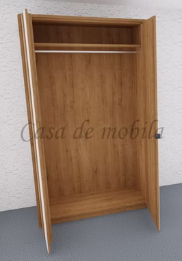 Kleiderschrank 2türig COLORADO 121x216x60cm Massivholz natur geölt von Casademobila Goslar Kleiderschrank 2türig COLORADO 121x216x60cm Massivholz natur geölt von Casademobila Goslar