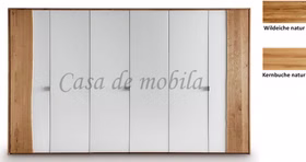 Kleiderschrank 6türig COLORADO 359x216x60cm Massivholz natur geölt von Casademobila Goslar Kleiderschrank 6türig COLORADO 359x216x60cm Massivholz natur geölt von Casademobila Goslar