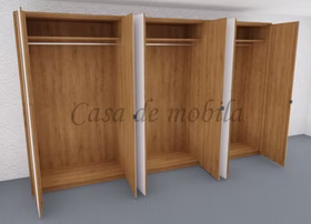 Kleiderschrank 6türig COLORADO 359x216x60cm Massivholz natur geölt von Casademobila Goslar Kleiderschrank 6türig COLORADO 359x216x60cm Massivholz natur geölt von Casademobila Goslar