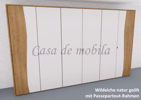 Kleiderschrank 6türig COLORADO 359x216x60cm Massivholz natur geölt von Casademobila Goslar Kleiderschrank 6türig COLORADO 359x216x60cm Massivholz natur geölt von Casademobila Goslar