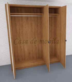 Kleiderschrank-3tuerig-Wildeiche-natur-geoelt-Colorado-Front13-2-60-3-2-2.jpg innen Kleiderschrank 3türig COLORADO 183x216x60cm Massivholz natur geölt von Casademobila Goslar