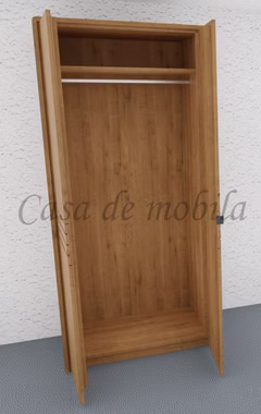 Kleiderschrank 2türig COLORADO 121x216x60cm Wildeiche natur geölt von Casademobila Goslar Kleiderschrank 2türig COLORADO 121x216x60cm Wildeiche natur geölt von Casademobila Goslar
