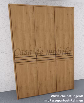 Kleiderschrank 3türig COLORADO 143x216x60cm Wildeiche natur geölt von Casademobila Goslar Kleiderschrank 3türig COLORADO 143x216x60cm Wildeiche natur geölt von Casademobila Goslar