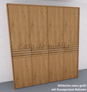 Kleiderschrank 4türig COLORADO 240x216x60cm Wildeiche natur geölt von Casademobila Goslar Kleiderschrank 4türig COLORADO 240x216x60cm Wildeiche natur geölt von Casademobila Goslar