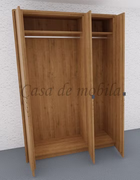 Kleiderschrank 3türig COLORADO 183x216x60cm Wildeiche natur geölt von Casademobila Goslar Kleiderschrank 3türig COLORADO 183x216x60cm Wildeiche natur geölt von Casademobila Goslar