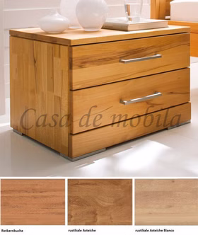 Massivholz Nachttisch CASERA 64x43x42 Kernbuche, Asteiche natur oder Bianco geölt Wimmer Casa de Mobila Goslar Massivholz Nachttisch CASERA 64x43x42 Kernbuche, Asteiche natur oder Bianco geölt Wimmer Casa de Mobila Goslar