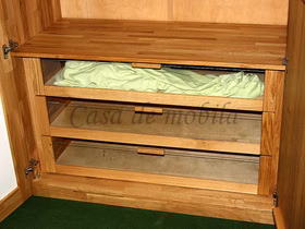 Glas-Schubkastenmodul 57x66x49cm WOODSIDE Massivholz geölt von Casademobila Goslar Glas-Schubkastenmodul 57x66x49cm WOODSIDE Massivholz geölt von Casademobila Goslar