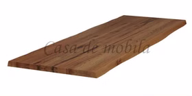 Tischplatte 200x6x100cm mit Baumkante ROMA rustikale Eiche lackiert Öl-finish von Casademobila Goslar Tischplatte 200x6x100cm mit Baumkante ROMA rustikale Eiche lackiert Öl-finish von Casademobila Goslar