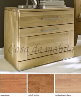 Massivholz Nachttisch CASERA 64x59x42 Kernbuche, Asteiche natur oder Bianco geölt Wimmer Casa de Mobila Goslar Massivholz Nachttisch CASERA 64x59x42 Kernbuche, Asteiche natur oder Bianco geölt Wimmer Casa de Mobila Goslar