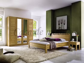 Casera Massivholz Schlafzimmer Doppelbett Spiegelschrank Nachtkommode Asteiche oder Rotkernbuche natur oder Bianco geölt Casa de Mobila Casera Massivholz Schlafzimmer Doppelbett Spiegelschrank Nachtkommode Asteiche oder Rotkernbuche natur oder Bianco geölt Casa de Mobila