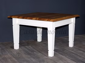 Couchtisch 120x45x80cm OAKDALE Birke massiv reinweiß / Wildeiche von Casademobila Goslar Couchtisch 120x45x80cm OAKDALE Birke massiv reinweiß / Wildeiche von Casademobila Goslar