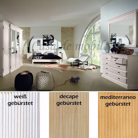 Massivholz Schlafzimmer HIDDENSEE 6 Teilig Bett 200x200 Pinie massiv weiß decape sandfarbe mediterano honig Rojas Mobiliario Casa de Mobila Goslar Massivholz Schlafzimmer HIDDENSEE 6 Teilig Bett 200x200 Pinie massiv weiß decape sandfarbe mediterano honig Rojas Mobiliario Casa de Mobila Goslar