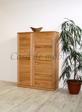Esszimmerschrank schmale Holztür links 102x143x40cm PALERMO buchenholz massiv natur geölt Casa de mobila Goslar Esszimmer-schrank schmale Holztür links 102x143x40cm PALERMO Kernbuche massiv natur geölt Casa de mobila Goslar