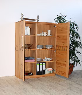 Büroschränke schmale Holztür links 102x143x40cm PALERMO buche massiv natur geölt Casa de mobila Goslar Büroschrank schmale Holztür links 102x143x40cm PALERMO Kernbuche massiv natur geölt Casa de mobila Goslar