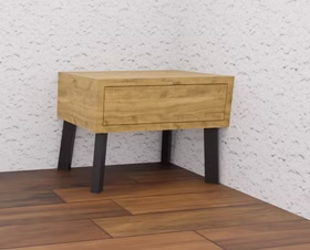 Nachtkommode mit Schublade 56x43x40cm MODERN SLEEP Wildeiche geölt von Casademobila Goslar Nachtkommode mit Schublade 56x43x40cm MODERN SLEEP Wildeiche geölt von Casademobila Goslar