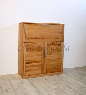 Sekretär 99x121x40cm groß PALERMO Kernbuche massiv natur geölt von Casademobila Goslar Schreibschrank 99x121x40cm groß PALERMO Kernbuche massiv natur geölt von Casademobila Goslar