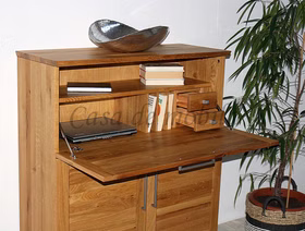Massivholz Büroschrank PALERMO innen 100x121x40cm Wildeiche massiv natur geölt Casa de mobila Goslar Massivholz Büroschrank PALERMO innen 100x121x40cm Wildeiche massiv natur geölt Casa de mobila Goslar