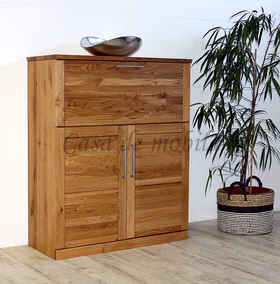 Massivholz Sekretär PALERMO 100x121x40cm kernbuche,Wildeiche massiv natur geölt Casa de mobila Goslar Massivholz Sekretär PALERMO 100x121x40cm kernbuche,Wildeiche massiv natur geölt Casa de mobila Goslar