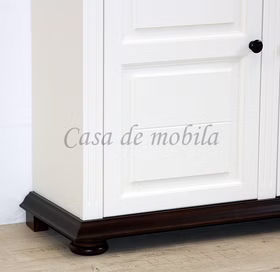 Schuhschrank 115x115x38cm MONA Landhaus Fichte altweiß 2farbig Schuhschrank 115x115x38cm MONA Landhaus Fichte massiv altweiß 2farbig von Casademobila Goslar