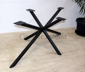 Tischgestell 189x72x97cm MESA Metall schwarz von Casademobila Goslar Tischgestell 189x72x97cm MESA Metall schwarz von Casademobila Goslar