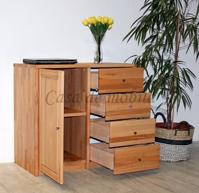 Massivholz Wäscheschrank mit schubladen CONTRA 92x84x46cm kernbuche massiv natur geölt Casa de mobila Goslar Massivholz Wäscheschrank mit schubladen CONTRA 92x84x46cm kernbuche massiv natur geölt Casa de mobila Goslar