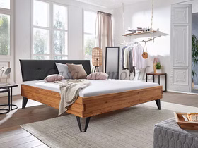 Doppelbett aus Massivholz wildeiche geölt 200x200 casademobila goslar Doppelbett aus Massivholz wildeiche geölt 200x200 casademobila goslar