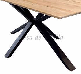 Tischgestell Jupiter Metall schwarz von Casademobila Goslar
