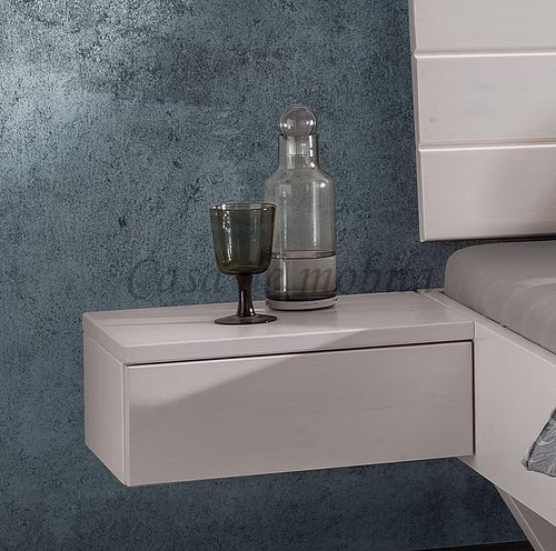 Hänge-Nachtkonsole 45x16x34cm KIEL Kiefer massiv weiß lasiert bei Casademobila Goslar Hänge-Nachtkonsole 45x16x34cm KIEL Kiefer massiv weiß lasiert bei Casademobila Goslar