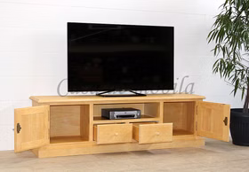 Fernsehkommode PINEA 190x57x45cm Pinie massiv mediterraneo honig gebürstet Casademobila Goslar Fernsehkommode PINEA 190x57x45cm Pinie massiv mediterraneo honig gebürstet Casademobila Goslar