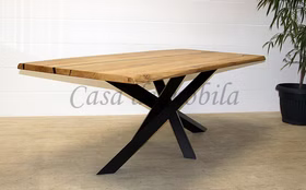 esstisch aus massiver wildeiche mit epoxidharz und schwarzem spinnenfuß casademobila goslar esstisch aus massiver wildeiche mit epoxidharz und schwarzem spinnenfuß casademobila goslar