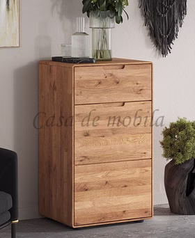 Kommode I 1türig GOSE 51x91x40cm rustikale Wildeiche massiv natur geölt mit abgerundeten Kanten Casademobila Goslar Kommode I 1türig GOSE 51x91x40cm rustikale Wildeiche massiv natur geölt mit abgerundeten Kanten Casademobila Goslar