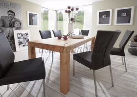 Tisch ausziehbar 2x49cm ANTIGUA Massivholz Natur geölt Massivholz küchentisch ausziehbar für 12 personen ANTIGUA kernbuche massiv natur geölt Casademobila Goslar