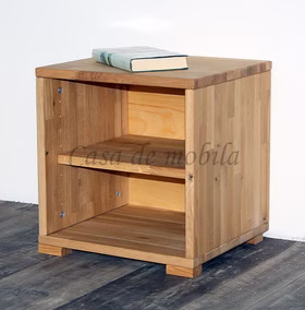 Massivholz Nachtshrank mit ablage Marco 38x40x35cm Eiche massiv natur geölt Casademobila Goslar Massivholz Nachtshrank mit ablage Marco 38x40x35cm Eiche massiv natur geölt Casademobila Goslar
