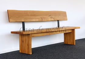 massivholz bank mit rückenlehne 220cm zingst wildeiche natur geölt halterung schwarz holzbeine casademobila goslar massivholz bank mit rückenlehne 220cm zingst wildeiche natur geölt halterung schwarz holzbeine casademobila goslar
