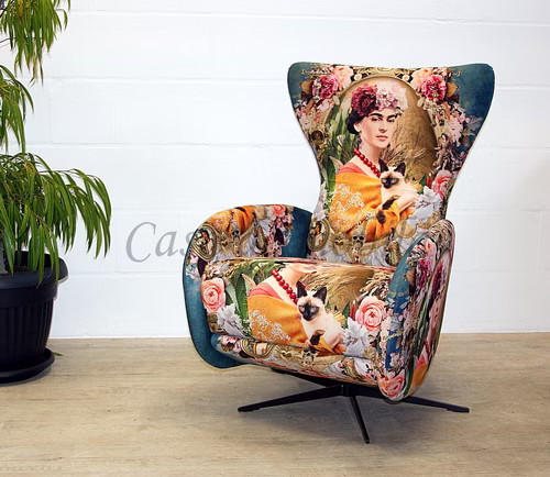 Flauschige Decke FRIDA mit Katze , 125x170cm, FAMA