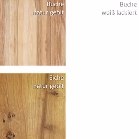 Holzmuster Eiche natur geölt Buche natur geölt Buche weiß lackiert Holzmuster Eiche natur geölt Buche natur geölt Buche weiß lackiert