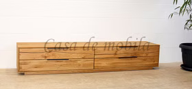 Fernsehschrank mit 4 Schubladen 183x39x45 cm FÖHR Asteiche massiv geölt Fernsehschrank mit 4 Schubladen 183x39x45 cm FÖHR Wildeiche massiv geölt Casa de mobila Goslar