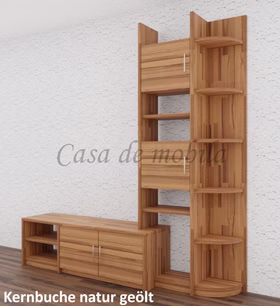 TV-Regal-200x217x46cm-Kernbuche-natur-geoelt-5-Projekt910-50-M1.jpg Massivholz TV-kommode mit Regalaufsatz CONTRA 200x217/46x46/33cm Kernbuche massiv natur geölt Casa de mobila Goslar