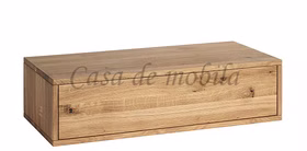 Massivholz Hängeschrank WALK IN 90x24x42cm Kernbuche Wildeiche massiv natur geölt Casa de mobila Goslar